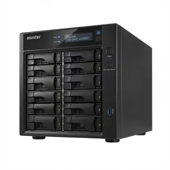 Asustor Lockerstor 8 Gen3 AS6808T 8-Bay NAS, AMD Ryzen V3C14, 16GB DDR5 ECC, 2x 10GbE + 2x 5GbE