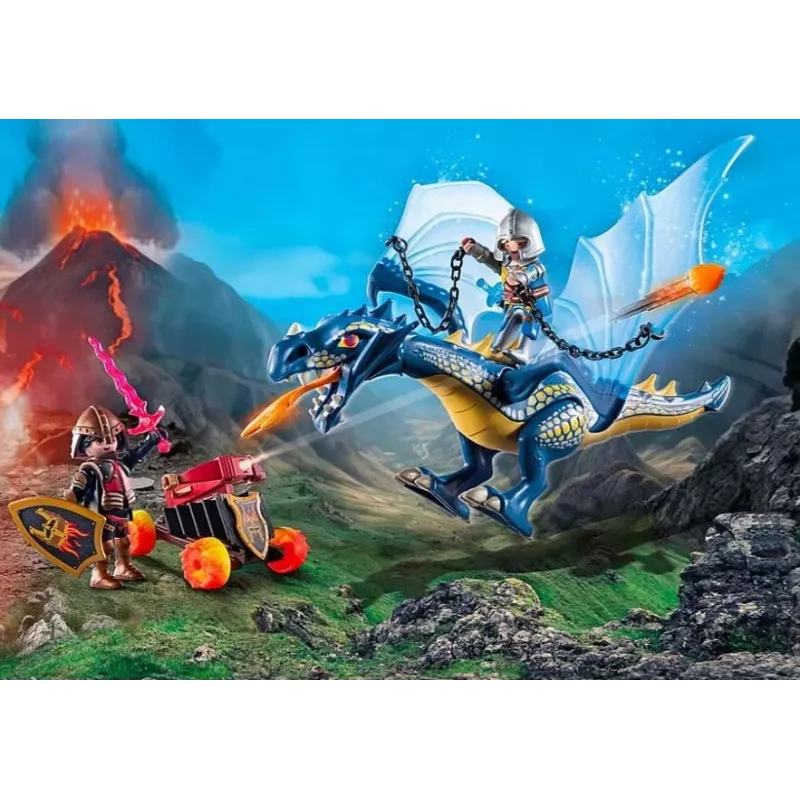 Figures set Novelmore 71644 Combat Dragon