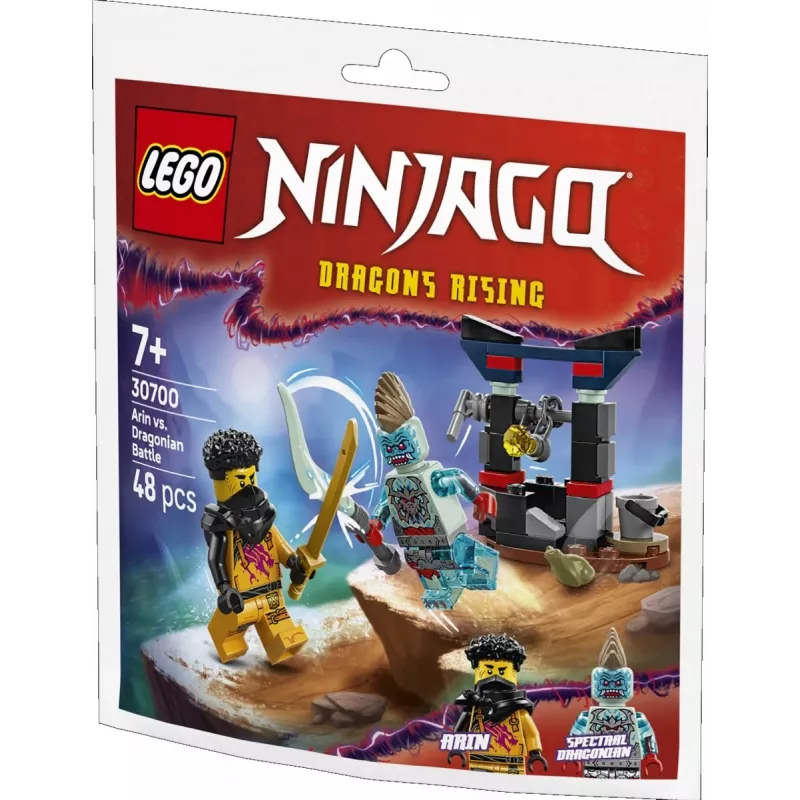 Construction toy LEGO set 30700 Arin's Battle with the Dragon Man polybag (mini set)