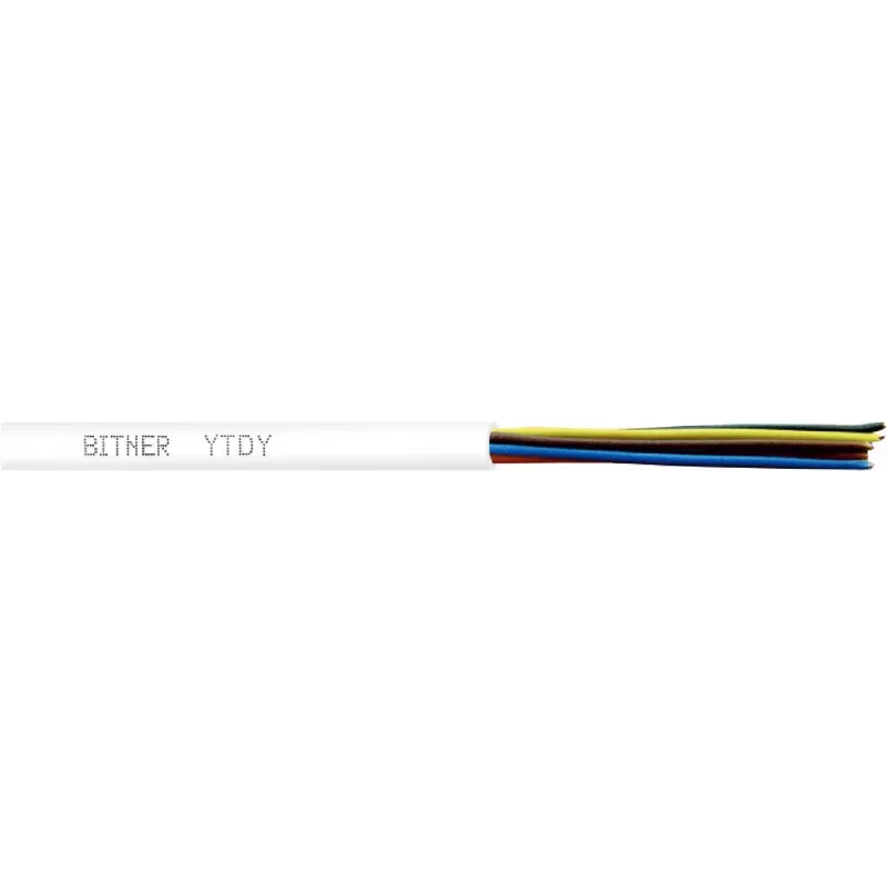 Alarm/intercom cable BITNER YTDY 10×0.5 mm — 100 m