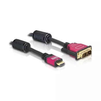 HDMI - DVI Cable DeLOCK 84344 5.0m