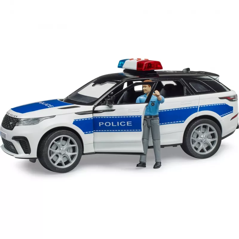 Vehicle Range Rover Velar Police with figurine