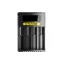 Battery charger Nitecore Ci4 — universal USB charger for Lithium‑Ion / NiCd / NiMH, 5/9/12V input, 3A, plastic, 0.1914 kg