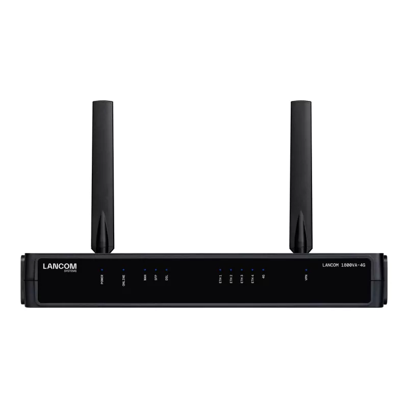 Lancom 1800VA-4G - Router - DSL-Modem 4-Port-Switch