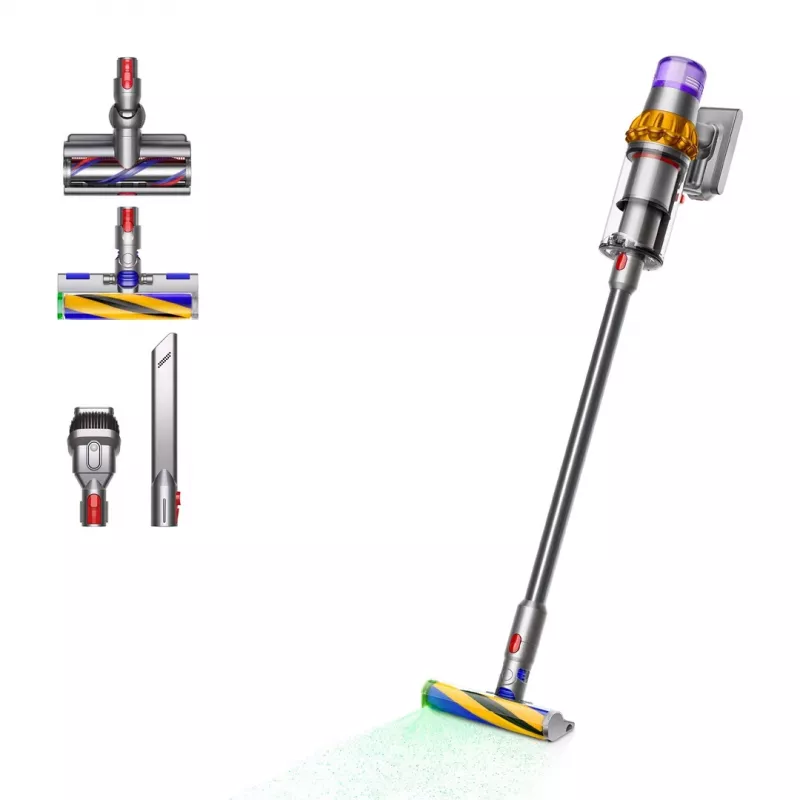 Dyson V15 Detect Absolute handheld vacuum Nickel, Yellow 446986-01