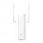 TP-Link Omada AX1800 Indoor/Outdoor Wi-Fi 6 Access Point, 2.4 GHz, 5 GHz, 1800 Mbit/s, WPA-Enterprise, WPA-Personal, WPA2-Enterprise, WPA2-Personal, WPA3-Enterprise, WPA3-Personal