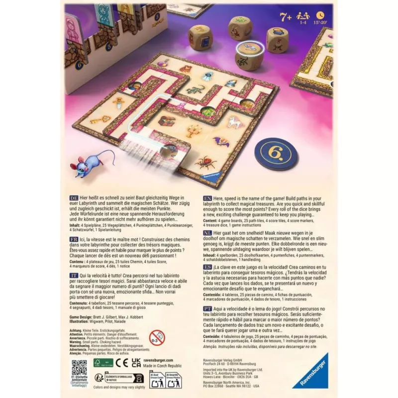 Labyrinth GO, Board Game