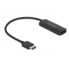 Adapter HDMI-A male to DisplayPort female 4K 60 Hz DeLOCK 63206