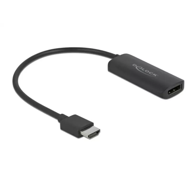 Adapter HDMI-A male to DisplayPort female 4K 60 Hz DeLOCK 63206