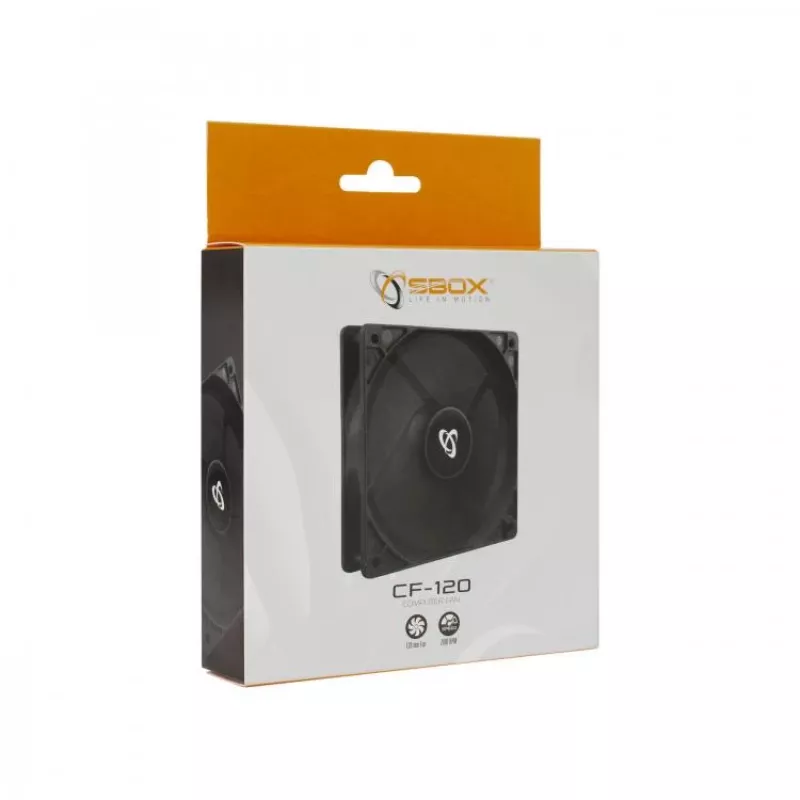 SBOX CF-120/R 120mm Case Fan