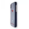 Card slot back shell VixFox for Samsung S9, navy blue, protective phone back cover with card pocket