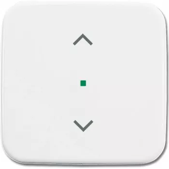 Busch-Jaeger 6220-0-0082 Cover Plate for Sensor Holder & -Socket White (2CKA006220A0082)