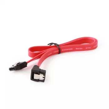 SATA III cable Gembird CC-SATAM-DATA90-0.1M 0.1 m Male/Male, red
