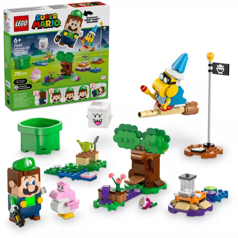 Construction Toy LEGO 71440 Super Mario Interactive LEGO Luigi figure set