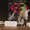 Neon lights MANTA SNL61RGB LIPS RGB color changing decorative sign, model SNL61RGB