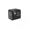 Travel adapter SBOX TA-23 with dual USB charger and universal plug compatibility