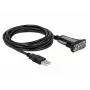 DELOCK Adapter USB 2.0 Typ-A zu 1 x Seriell RS-232 DB9 3 m