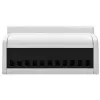 Qoltec Three Phase Bi-Directional Electronic Meter | DIN rail energy consumption meter | 400V | 100A | LCD | 4P