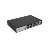 Switch Extralink VIRTUS V3 Unmanaged L2 16x Fast Ethernet (10/100) PoE 1U Black