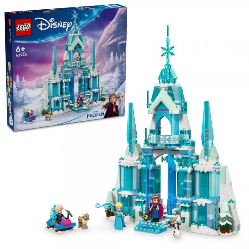 Construction toy LEGO Disney Princess Elsa's Winter Palace 43244 — building set for imaginative play