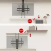 Maclean electric ceiling/floor mount, extendable, 43''-88'', VESA 600x400, max 60kg, 100-240V AC,50/60Hz