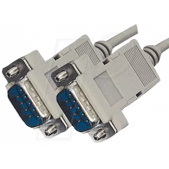 D-SUB cable ShiverPeaks 9-pin (D-sub) male-to-male, 5 m length