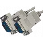 D-SUB cable ShiverPeaks 9-pin (D-sub) male-to-male, 5 m length