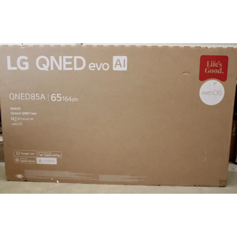 Television LG 65QNED85A3C 65 inch QNED MiniLED 4K UHD