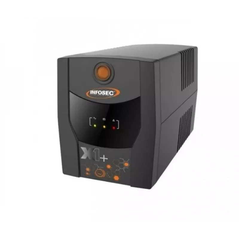Infosec INF_661093 Backup Power Supply UPS X1+ 1600, 1600VA, 900W, 4X FR/SCHUKO
