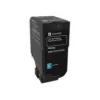 Toner Lexmark RETURN-TONER CARTRIDGE CYAN 74C2HC0 3000 pages