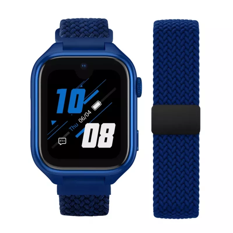 Smartwatch Stelio Junior Pro AI 4G ST-SWJ102-NB — navy blue, 4G connectivity
