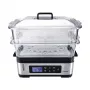 STEBA DG 2 steamer (1200 Watt, Stainless Steel / Black) (05.22.00)