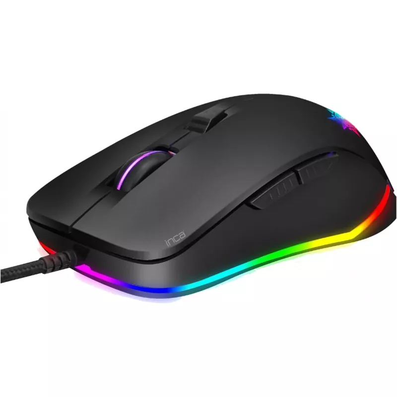 INCA Gaming Mouse IMG-327 4800 DPI. RGB. 6 Buttons. USB. SW retail