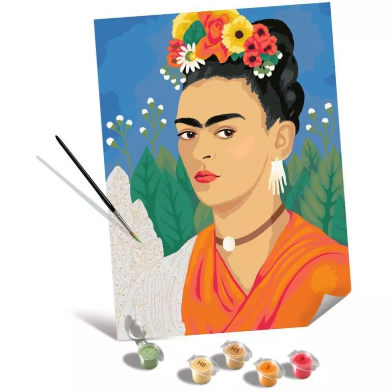 Canvas puzzle set Ravensburger CreArt ART Collection: Frida Kahlo painting, Canvas Edition