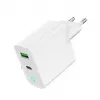 Alimentator Retea 220V GEMBIRD, Universal, 1 X USB Type-C D 20W, 1 X USB-a 3.0 QC 18W, Indicator LED, White