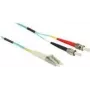 Optical Fibre Cable DeLOCK 86568 LC to ST Multi-mode OM3 2 m