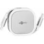 Wentronic goobay Self-Retracting USB-C Cable white/si 15W in Rugged Enclosure - Cable - Digital/Data (77425)