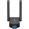 Wi‑Fi USB Adapter MERCUSYS MA72XH AX1800 with High‑Gain Antennas, USB-A Plug‑and‑Play