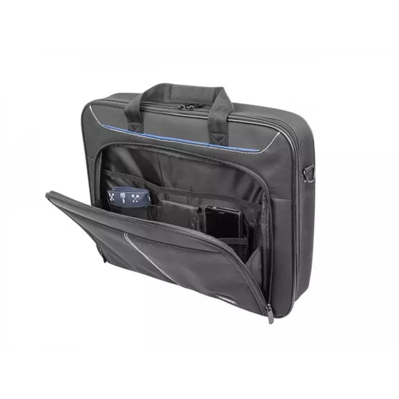 Briefcase NATEC Doberman 43.9 cm (17.3 inch) polyester shock-resistant bag with shoulder strap
