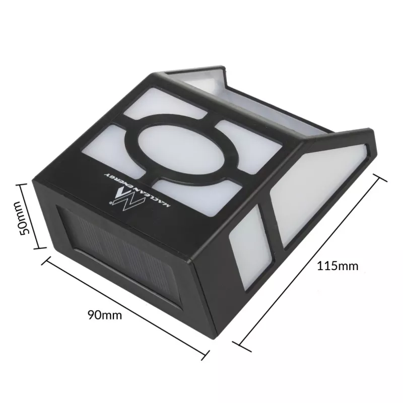 Solar garden lamp MACLEAN MCE171 set of 2 LED solar-powered outdoor lights
