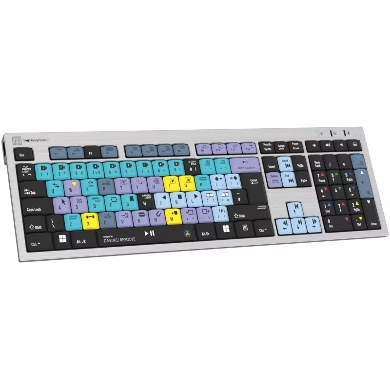 Logickeyboard LKB-RESC-AJPU-UK keyboard Office USB QWERTY English