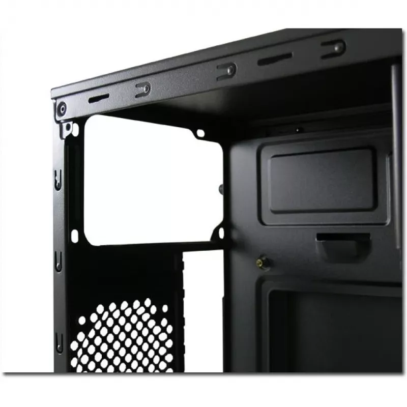 LC Power 2015MB - Tower - micro ATX - without Power Supply - Black - USB/Audio (LC-2015MB-ON)