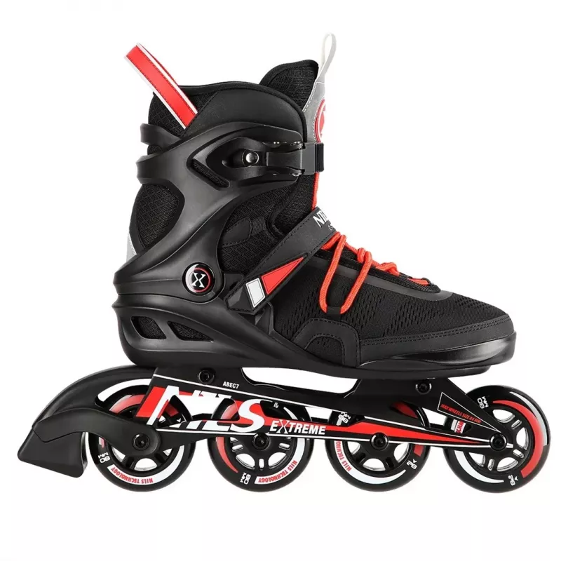 Skates - NILS eXtreme NA14124, black, size 44