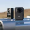 Action camera DJI Osmo 360 Standard Combo — 8K Ultra HD, 120 MP CMOS, 240 fps, electronic stabilization, 2 inch display, MicroSD, 183 g, black