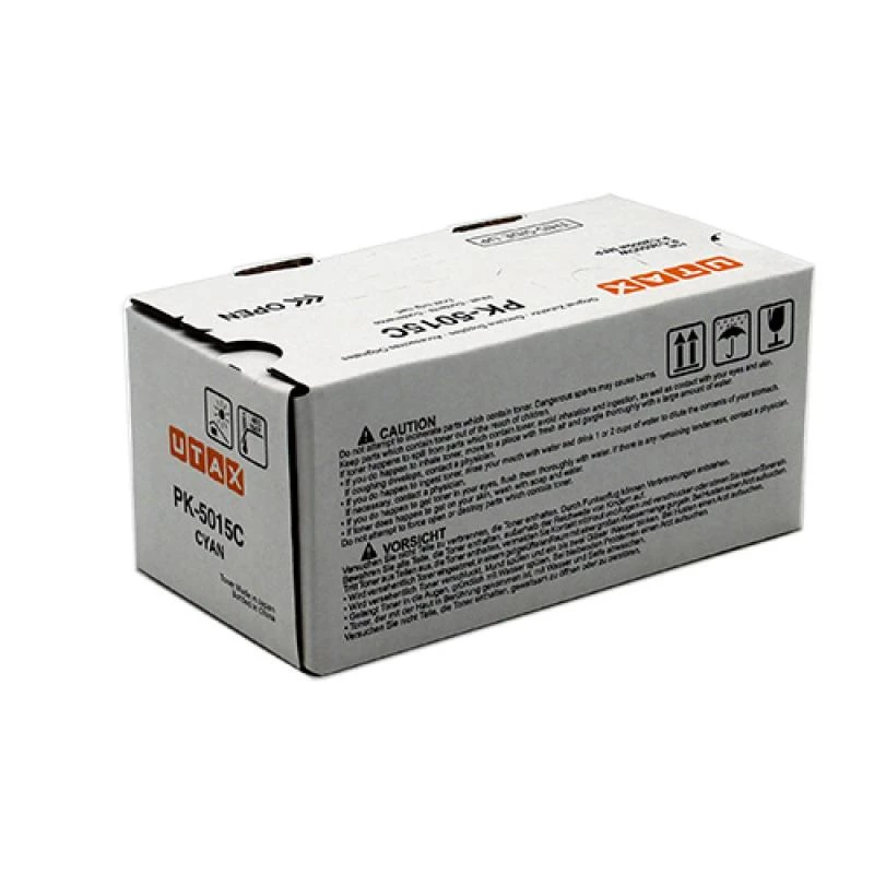 Utax 1T02R7CUT0/PK-5015C Toner-kit Cyan. 3K Pages ISO/IEC 19752 for TA