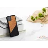 Smartphone case man and wood for iPhone 11 Pro Max — western black finish