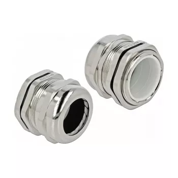 Cable Gland DeLOCK 60283 Silver Brass