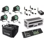 Portable battery-powered lighting bundle EUROLITE AKKU Mobile 20000668, rechargeable LED fixture kit