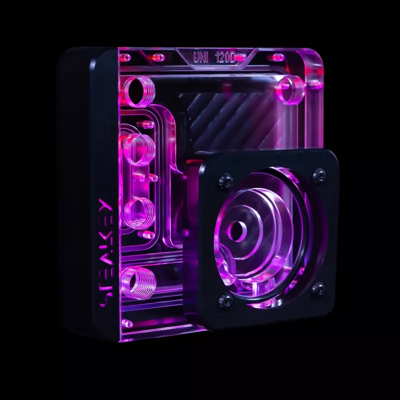 Stealkey Customs SK-UNI 120D Distroplate D-RGB - Black Edition