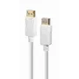 DisplayPort cable Gembird CC-DP2-6-W — DisplayPort to DisplayPort, 1.8 m, white